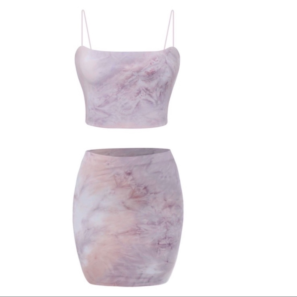 NWT Trendy Tie-dye two piece set - Picture 4 of 5